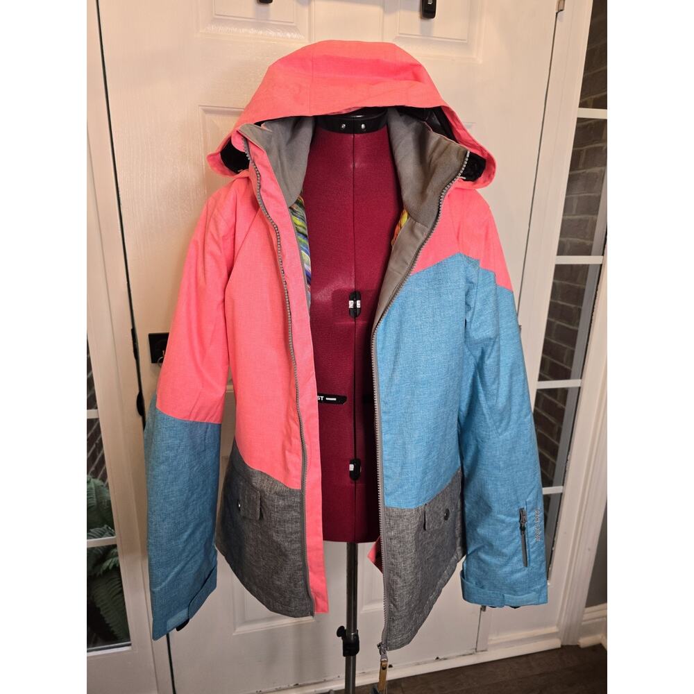 GSOU Women's Snow Jacket LARGE New with Tags Waterproof Snowboarding Ski